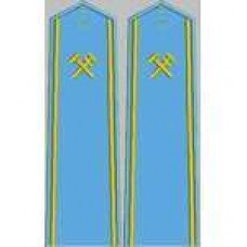 Погоны ж/д на рубашку рядовые