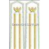 Погоны лесной охраны вышитые старшие