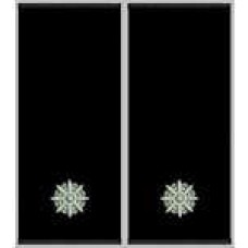 Погони Молодший лейтенант Поліції муфта (чорні)