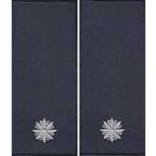 Погони Молодший лейтенант Поліції (темно-сині)