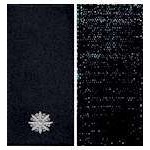 Погоны Младший лейтенант Полиции на липучке (черные)