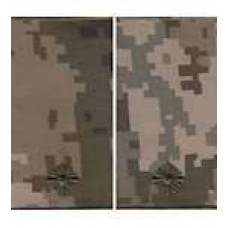 Погоны МО муфта вышитые младший лейтенант основа укр.пиксельновые