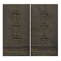 Погоны МО муфта вышитые полковник основа оливановые