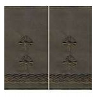 Погоны МО муфта вышитые подполковник основа олива новые