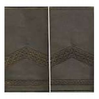 Погоны МО муфта вышитые прапорщик основа олива новые