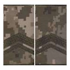 Погоны МО муфта вышитые старшина основа укр.пиксель новые