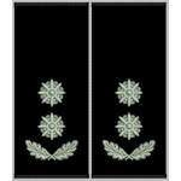 Погоны Подполковник Полиции муфта (черные) - 3443603