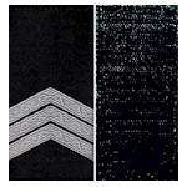 Погони Сержант Поліції на липучці (чорні) - 3443618