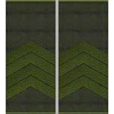 Погони Старший сержант Поліції муфта (олива)