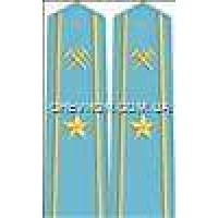 Погоны ж/д на рубашку старшие 1 звезда