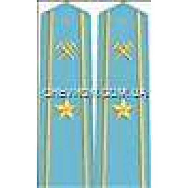 Погоны ж/д на рубашку старшие 1 звезда - 3443649