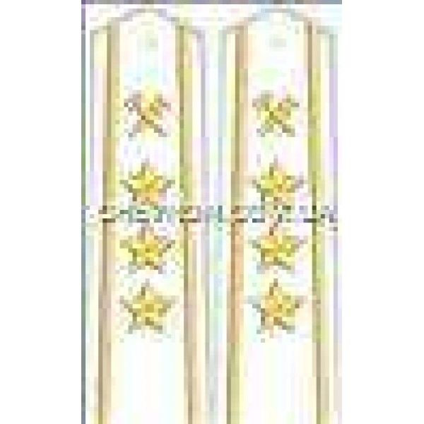 Погоны ж/д на рубашку старшие 3 звезды - 3443650