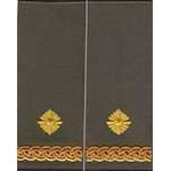 Погоны МО муфта вышитые майор основа олива новые - 3443664