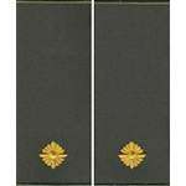 Погоны МО муфта вышитые младший лейтенант основа оливановые (парадные) - 3443665