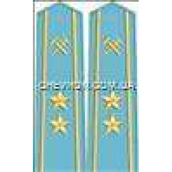 Погоны ж/д на рубашку старшие 2 звезды - 3443667