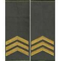 Погоны МО муфта вышитые сержант основа олива новые (парадные)