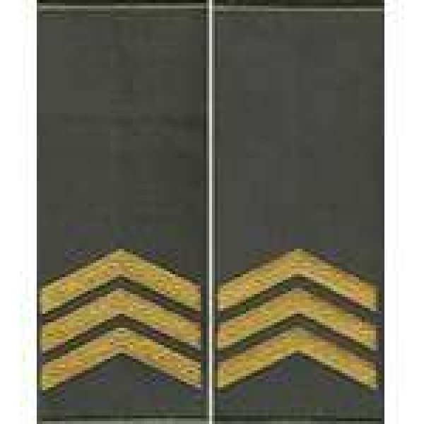 Погоны МО муфта вышитые сержант основа олива новые (парадные) - 3443669