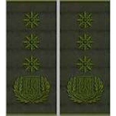 Погони Генерал Поліції 1 рангу муфта (олива)