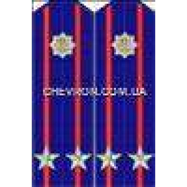 Погони МВС на кітель вишиті підполковник - 3443691