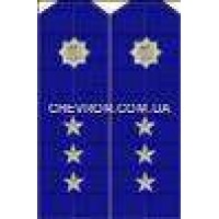 Погони МВС на кітель вишиті старший прапорщик