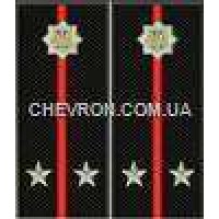 Погоны МВД на куртку вышитые лейтенант