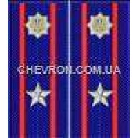 Погоны МВД на куртку вышитые майор