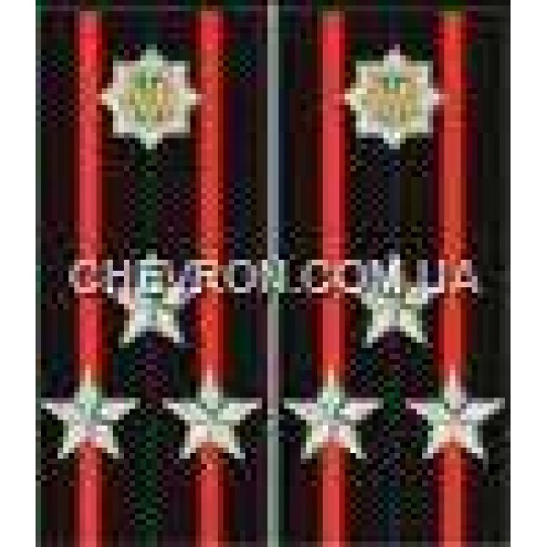 Погони МВС на куртку вишиті полковник - 3443706