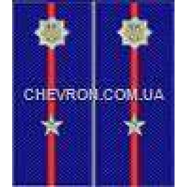 Погони МВС на куртку вишиті молодший лейтенант - 3443708