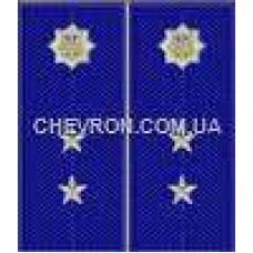 Погони МВС на куртку вишиті прапорщик