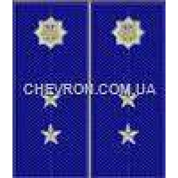 Погони МВС на куртку вишиті прапорщик - 3443710