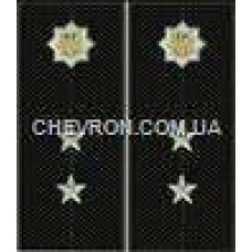 Погони МВС на куртку вишиті прапорщик