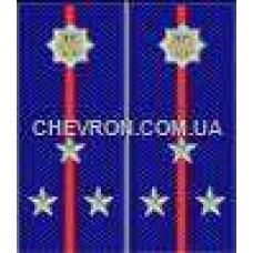 Погони МВС на куртку вишиті старший лейтенант