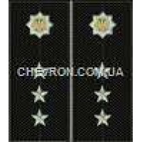 Погоны МВД на куртку вышитые старший прапорщик