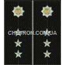 Погони МВС на куртку вишиті старший прапорщик