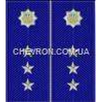 Погоны МВД на куртку вышитые старший прапорщик