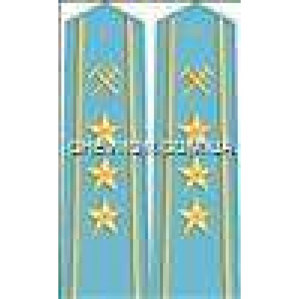 Погоны ж/д на рубашку старшие 3 звезды - 3443718