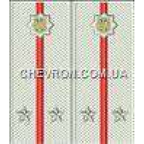 Погоны МВД на рубашку вышитые лейтенант - 3443722