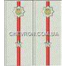 Погоны МВД на рубашку вышитые младший лейтенант