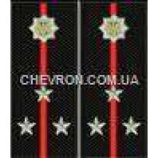 Погони МВС на куртку вишиті старший лейтенант