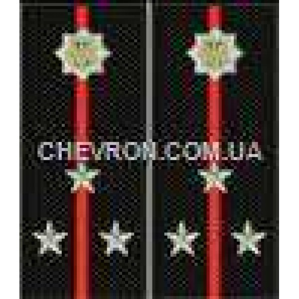 Погони МВС на куртку вишиті старший лейтенант - 3443725