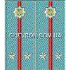 Погоны МВД на рубашку вышитые лейтенант