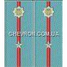 Погоны МВД на рубашку вышитые младший лейтенант