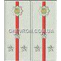 Погони МВС на сорочку вишиті старший лейтенант