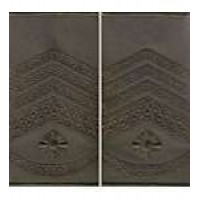 Погоны МО муфта вышитые главный мастер-сержант основа олива новые