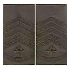 Погоны МО муфта вышитые главный мастер-сержант основа олива новые