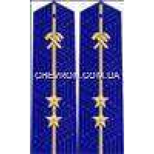 Погони ж/д вишите поле пришивні молодші 2 зірки - 3443770