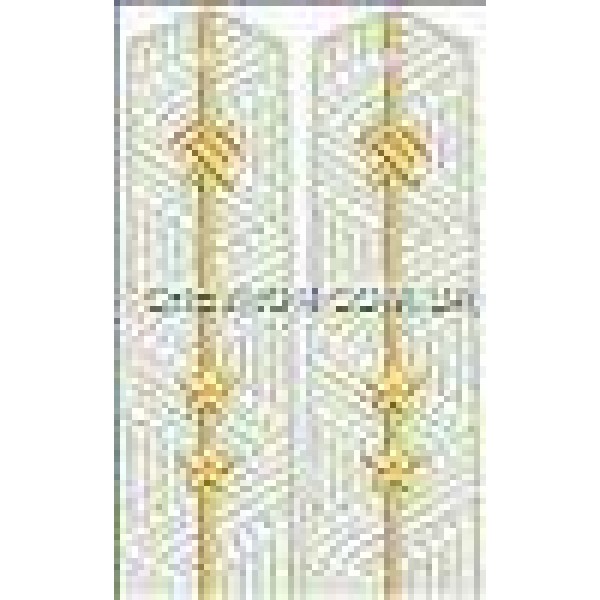 Погоны ж/д вышитое поле на рубашку младшие 2 звезды - 3443774