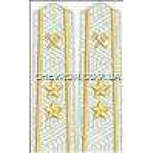 Погоны ж/д вышитое поле на рубашку старшие 2 звезды - 3443784