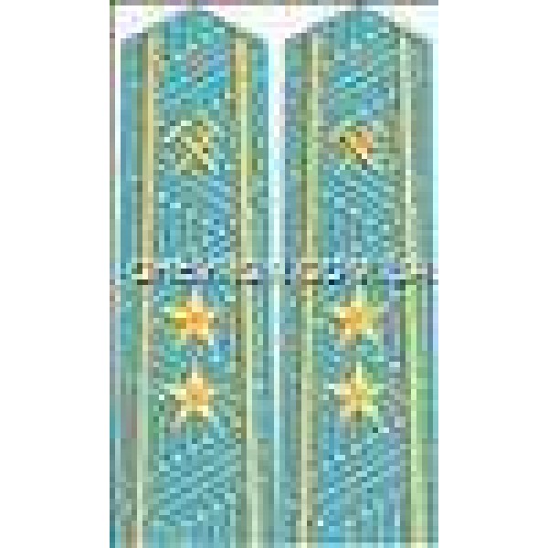 Погони ж/д вишите поле на сорочку старші 2 зірки - 3443790