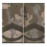 Погони МО муфта вишиті штаб-сержант основа укр.піксель нові